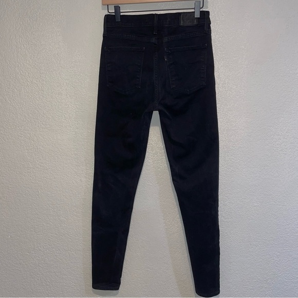 Levi’s 720 Super Skinny Washed Black Jeans - Picture 4 of 9